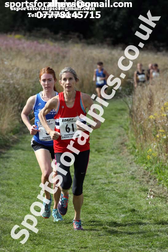 Senior womens and veteran relays, Sunderland Harriers Cross Country Relays, Farringdon, Sunderland . Photo: David T. Hewitson/Sports for All Pics
